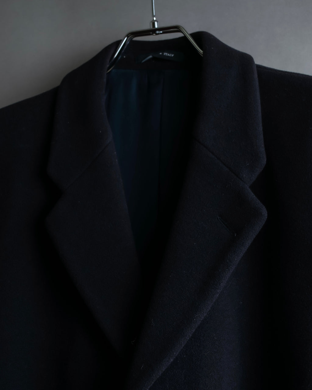 "EMPORIO ARMANI" Single-breasted oversized chester coat