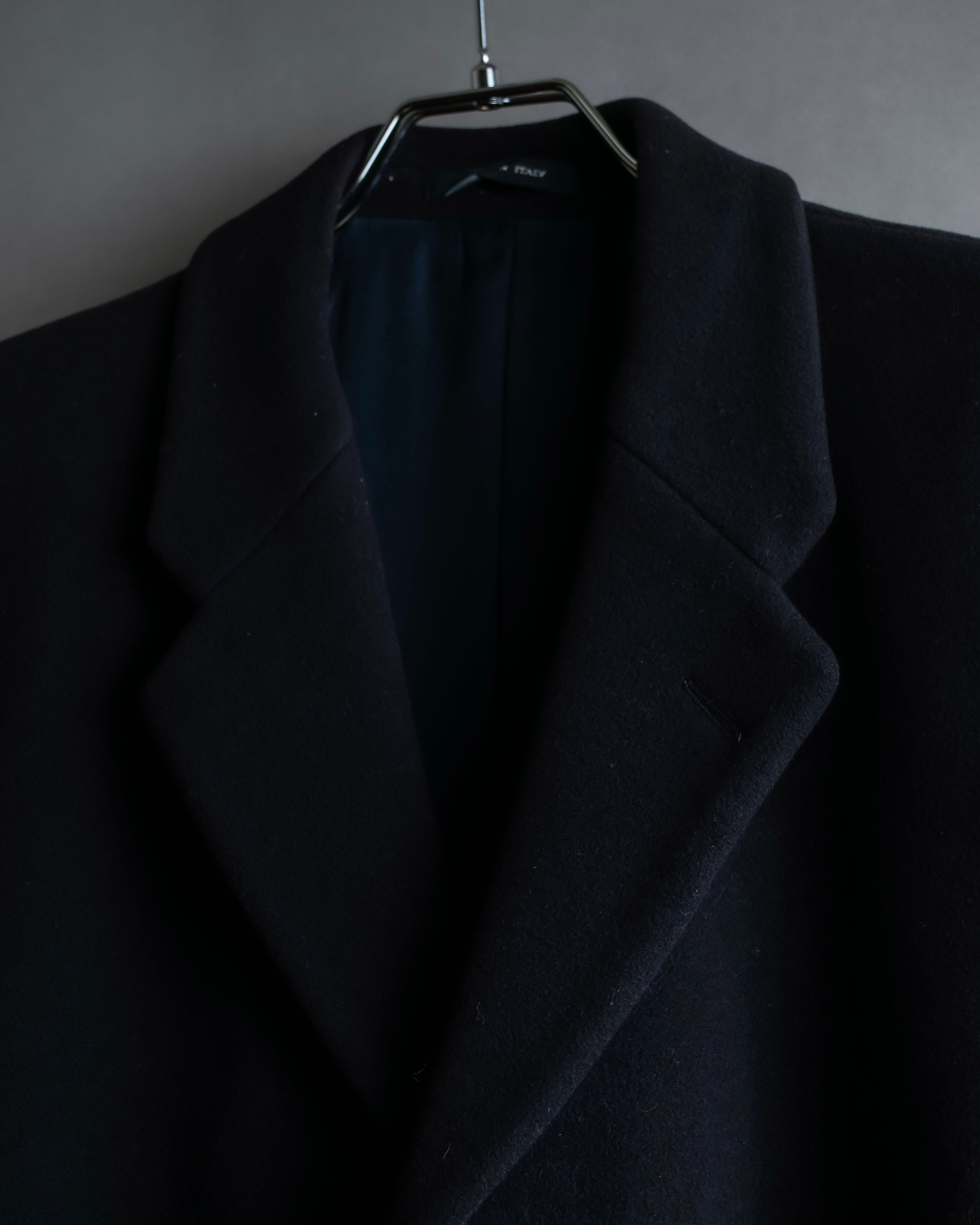 "EMPORIO ARMANI" Single-breasted oversized chester coat