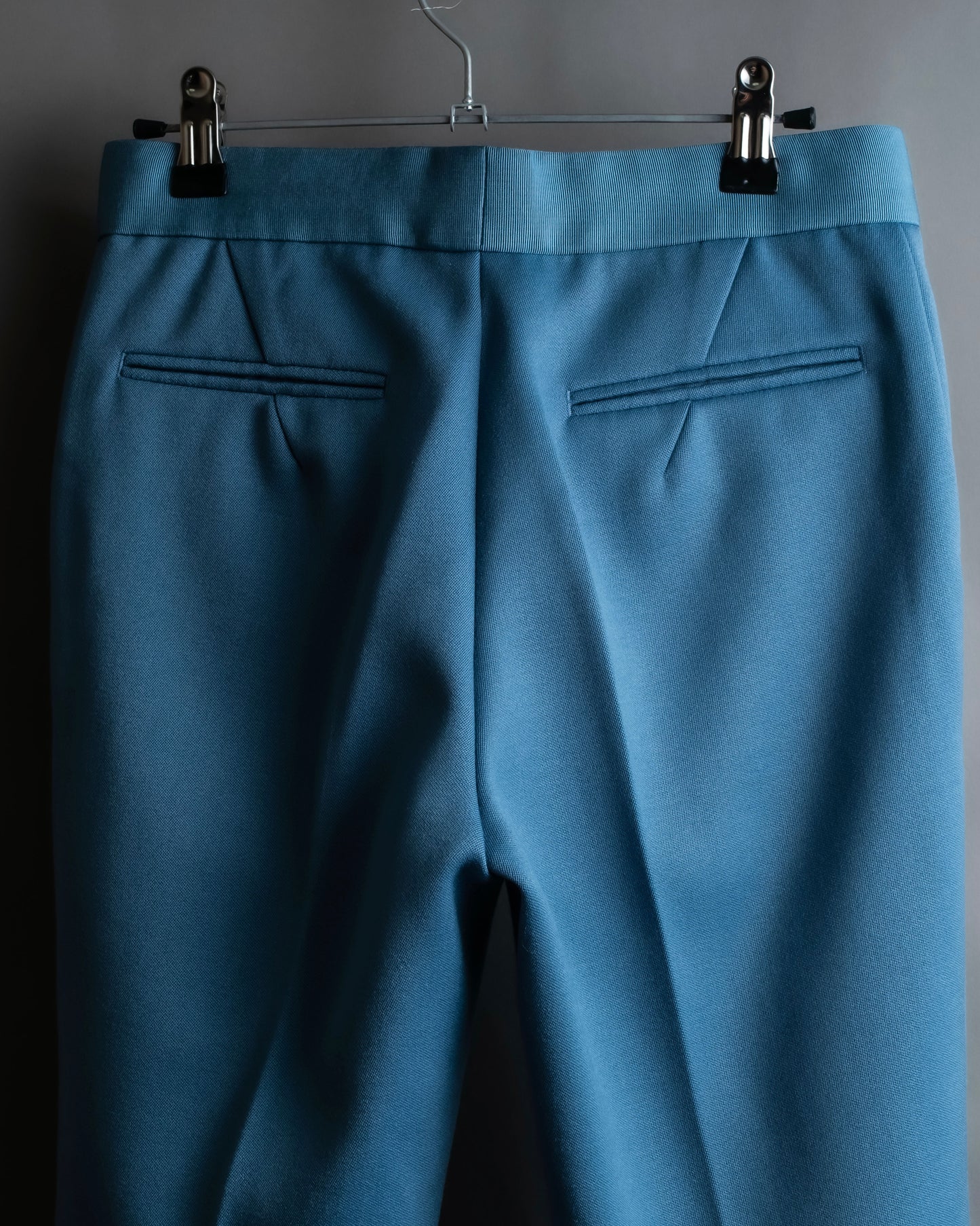 "DRAWER" Beautiful light blue tapered silhouette slacks