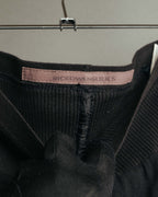 "Rick Owens Lilies" 10's-12's Vintage asymmetrical drape jersey midi skirt