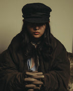 -SPECIAL- "ISSEY MIYAKE MEN" 80's Sculptural padded parachute long coat