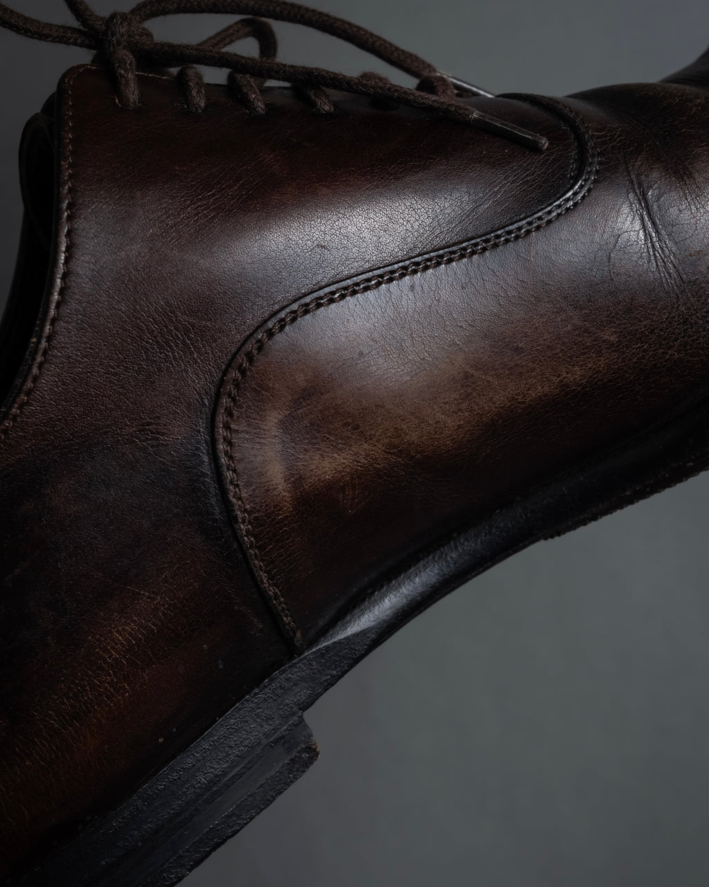 "GUCCI" Classical oxford leather shoes