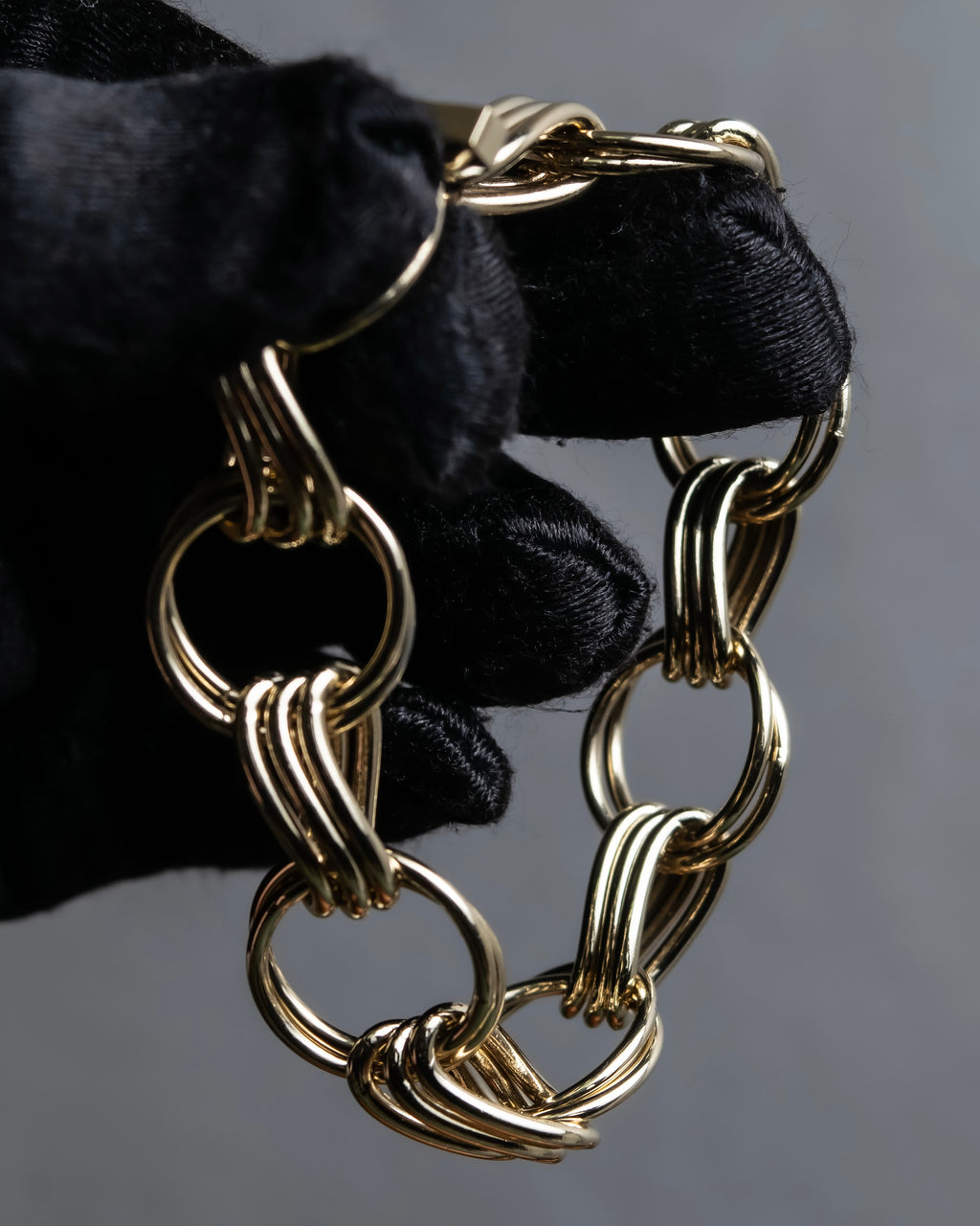 "Saint Laurent" Gold chain link design bracelet