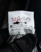 "ETRO" Shawl collar belted mid-length coat