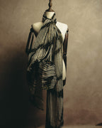 -SPECIAL- “GUCCI” 00’s-10’s Metallic printed sheer stole