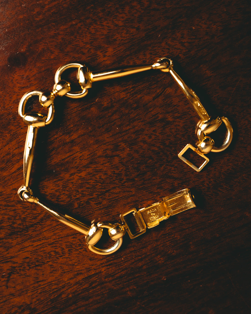 -SPECIAL- “CELINE” 70’s-80’s vintage horsebit link bracelet