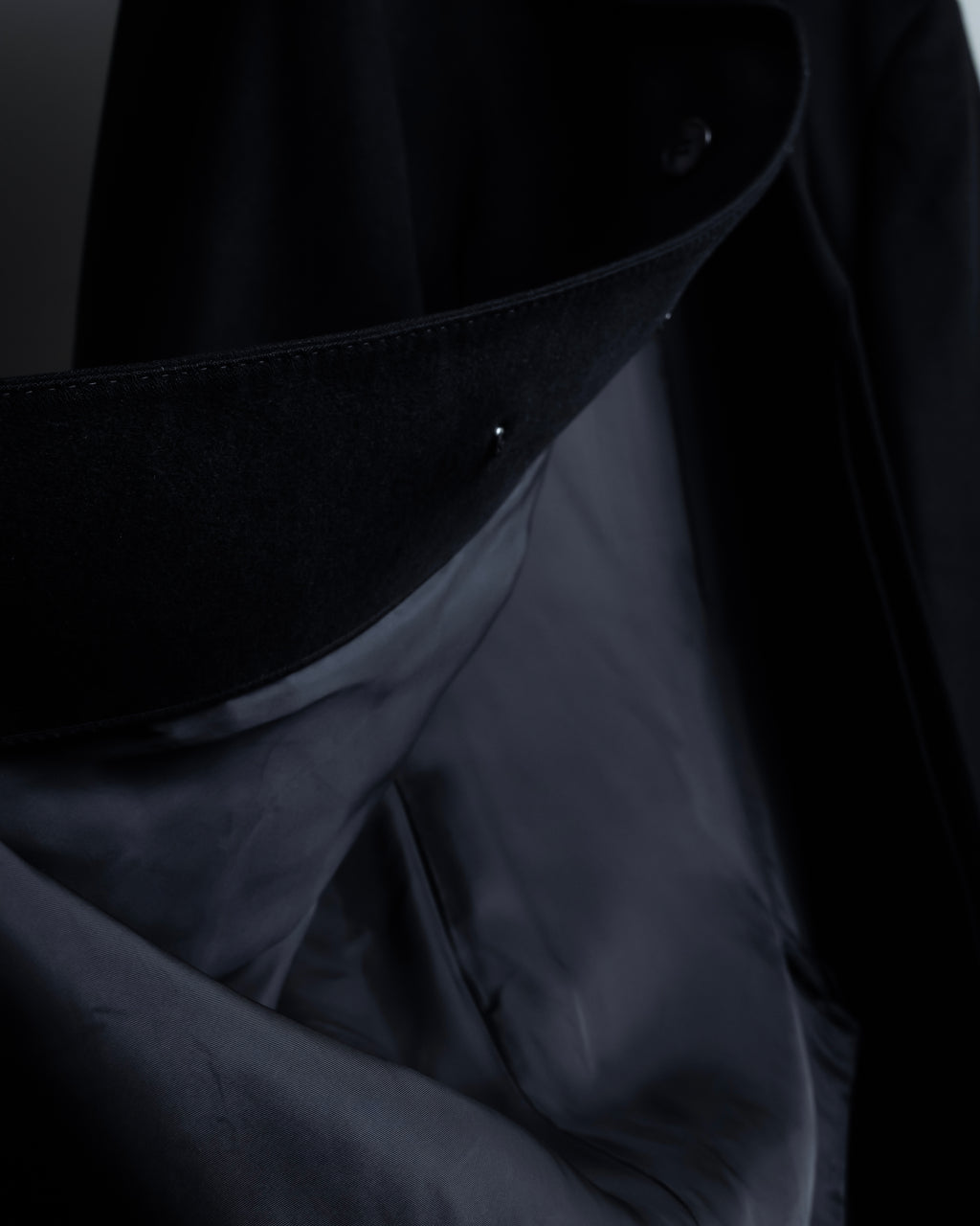 "PIERRE BALMAIN" Classic tailoring 100% cashmere chester coat