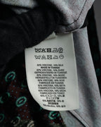 “DRIES VAN NOTEN” 2010’s Circle motif velvet shirt