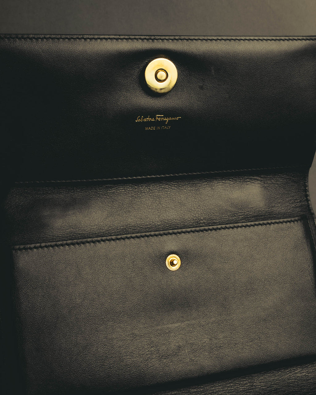 "Salvatore Ferragamo" 2010's Classic Gancini top handle shoulder bag