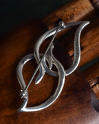 "Tiffany&Co" 1987 Leaf motif silver925 brooch