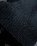 "GUCCI" Horsebit design V-neck cashmere knit