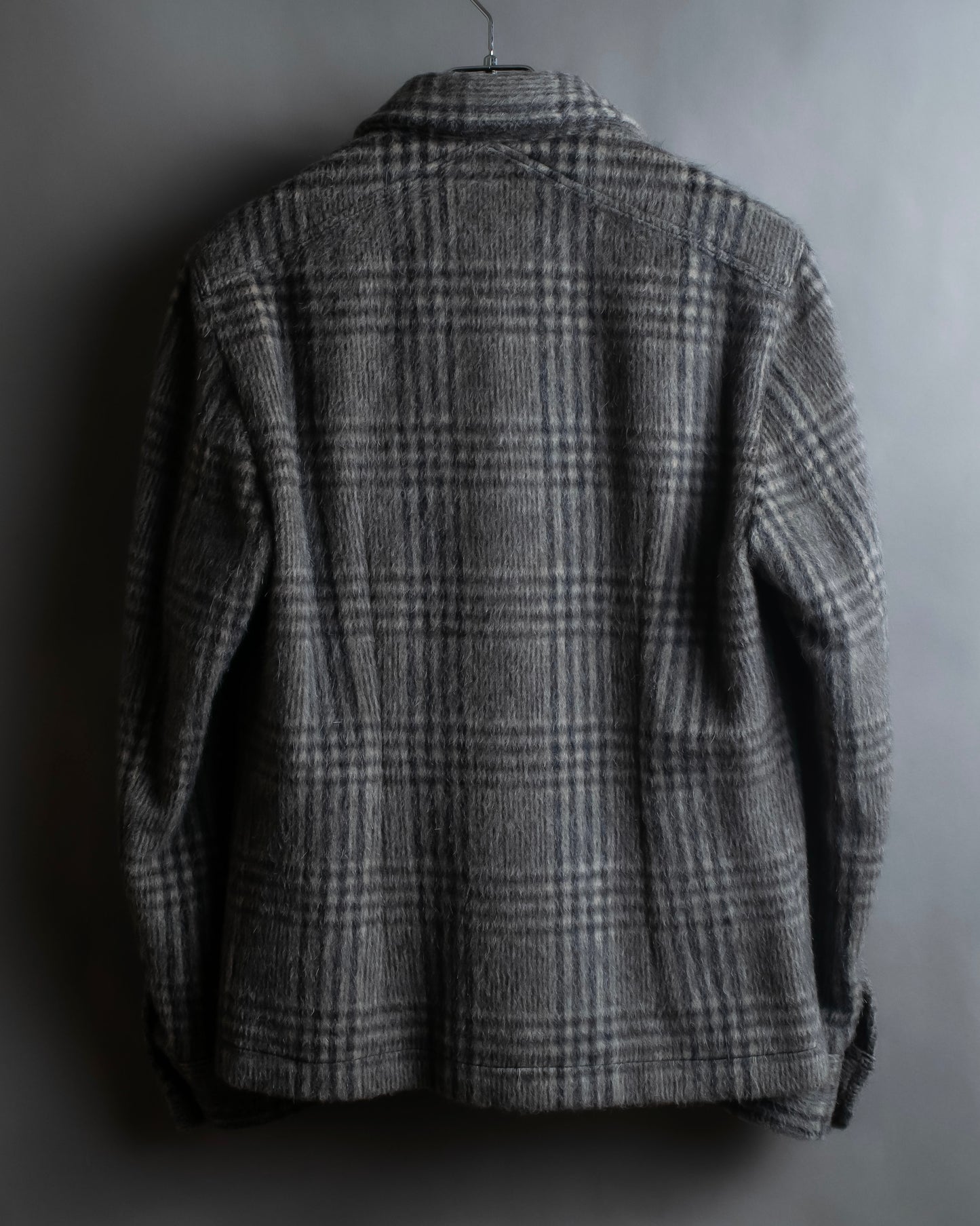 "Dolce & Gabbana" Check pattern front pocket shirt jacket