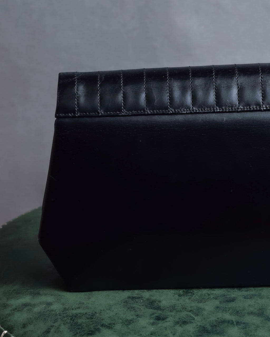 "Christian Dior" Layered flap oblique shoulder bag