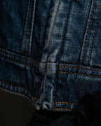 "Dolce & Gabbana" Cutting stitch detail denim jacket
