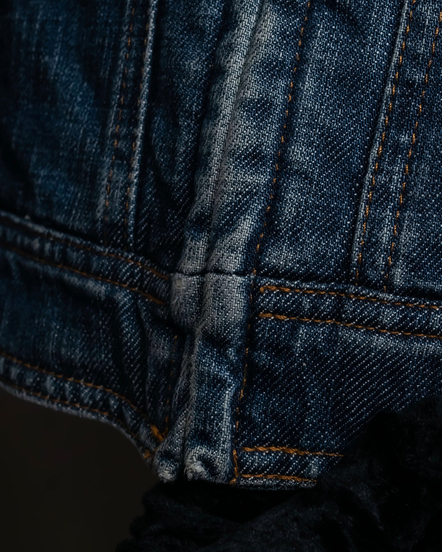 "Dolce & Gabbana" Cutting stitch detail denim jacket