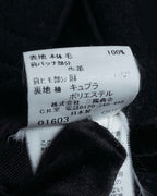 "BURBERRY" Classic detailing melton wool duffle coat