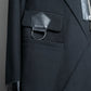 "GIORGIO ARMANI" Riders detail leather switching jacket