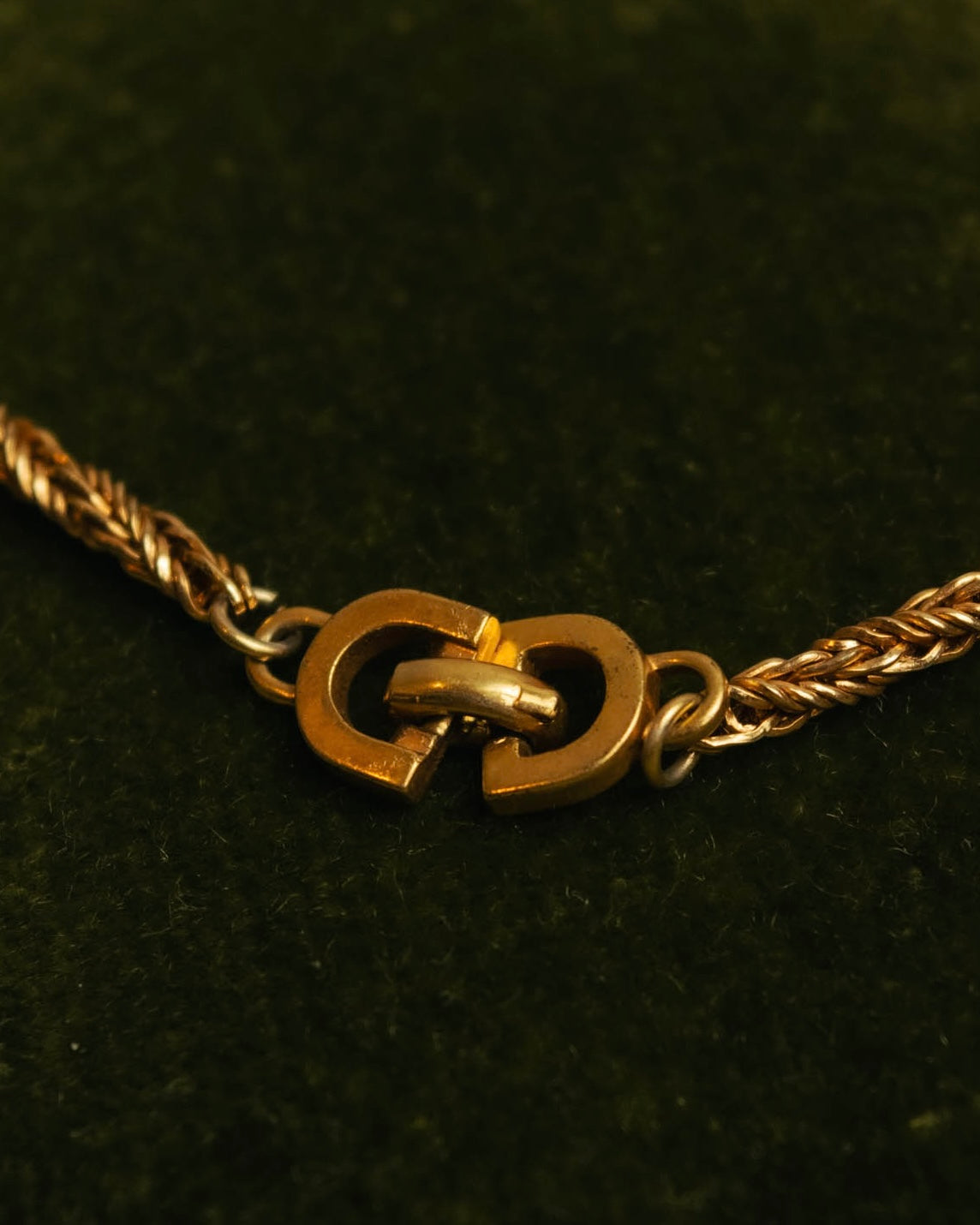 -SPECIAL- “Christian Dior“ 70’s-80’s Tassel rope chain necklace