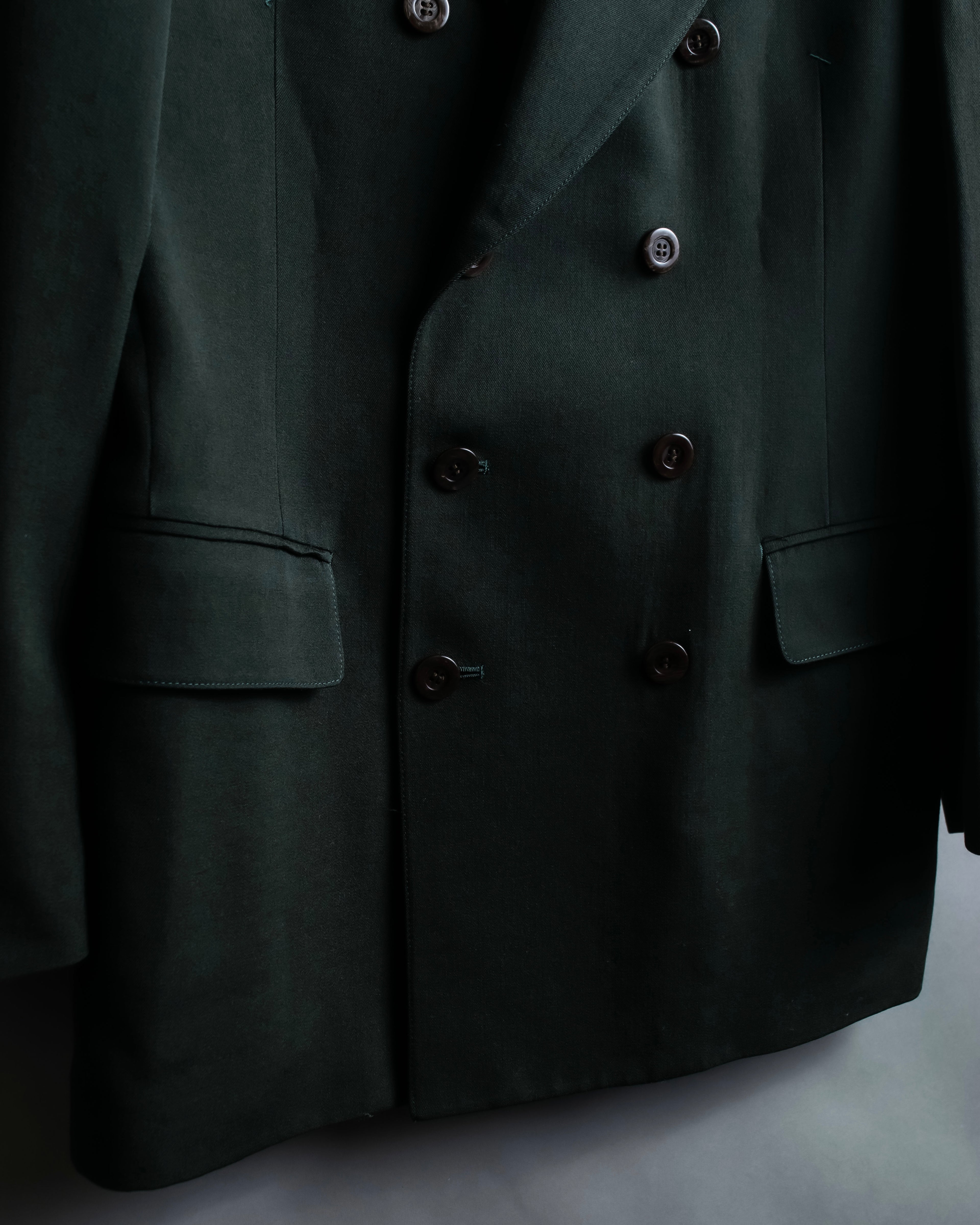 “Jean Paul Gautier” Patterned lining 8B double jacket set up