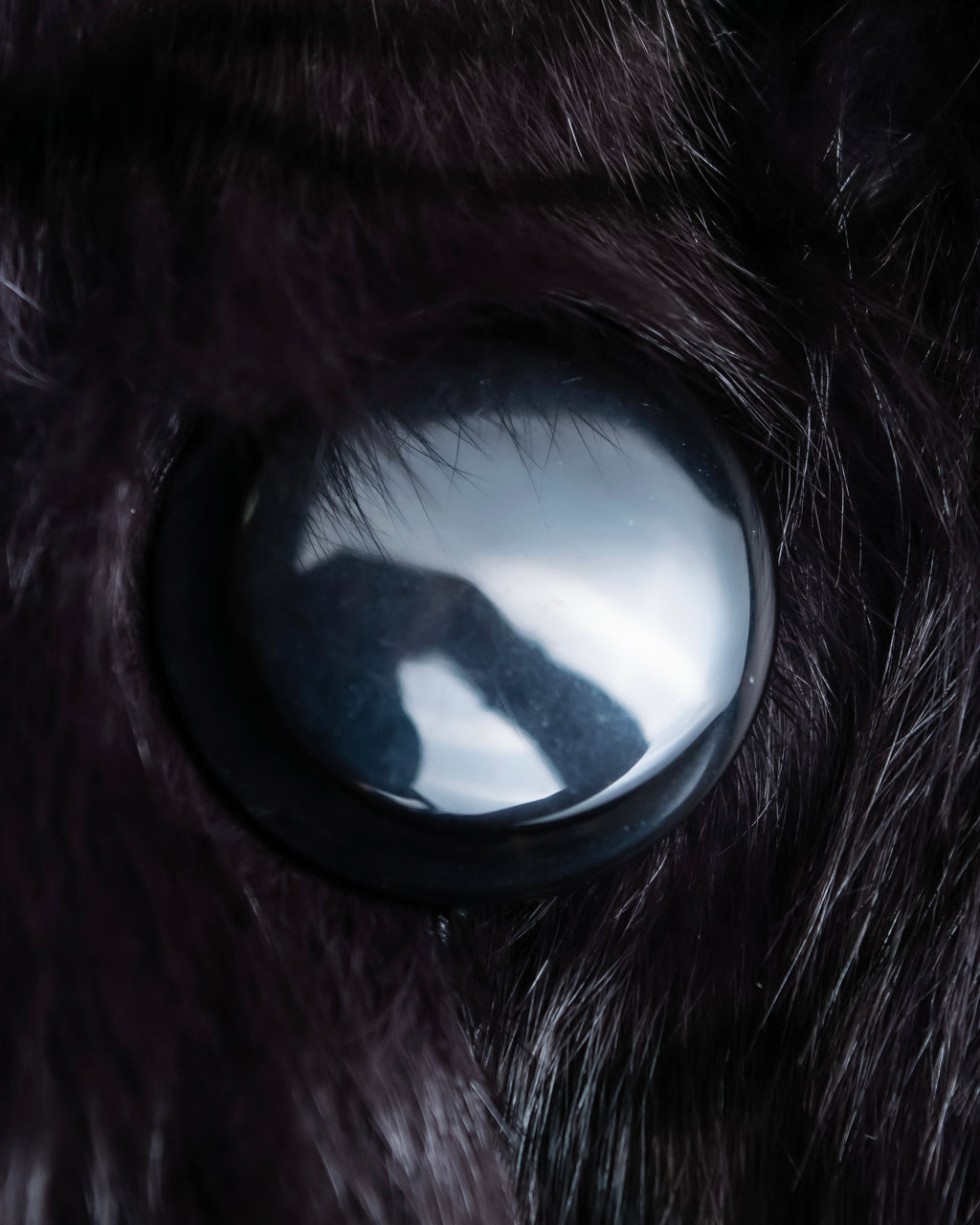 Vintage squirrel fur reversible maxi length coat