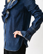 Stella McCartney/ Frill Designed Denim Shirt