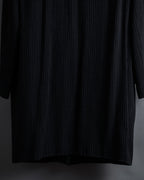 “Christian Dior” 90’s pinstriped four-button long tailored jacket