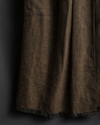 "HERMES" Gaultier period fringe design wrap skirt