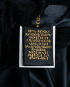 "DKNY" Asymmetrical design woven tailored jacket