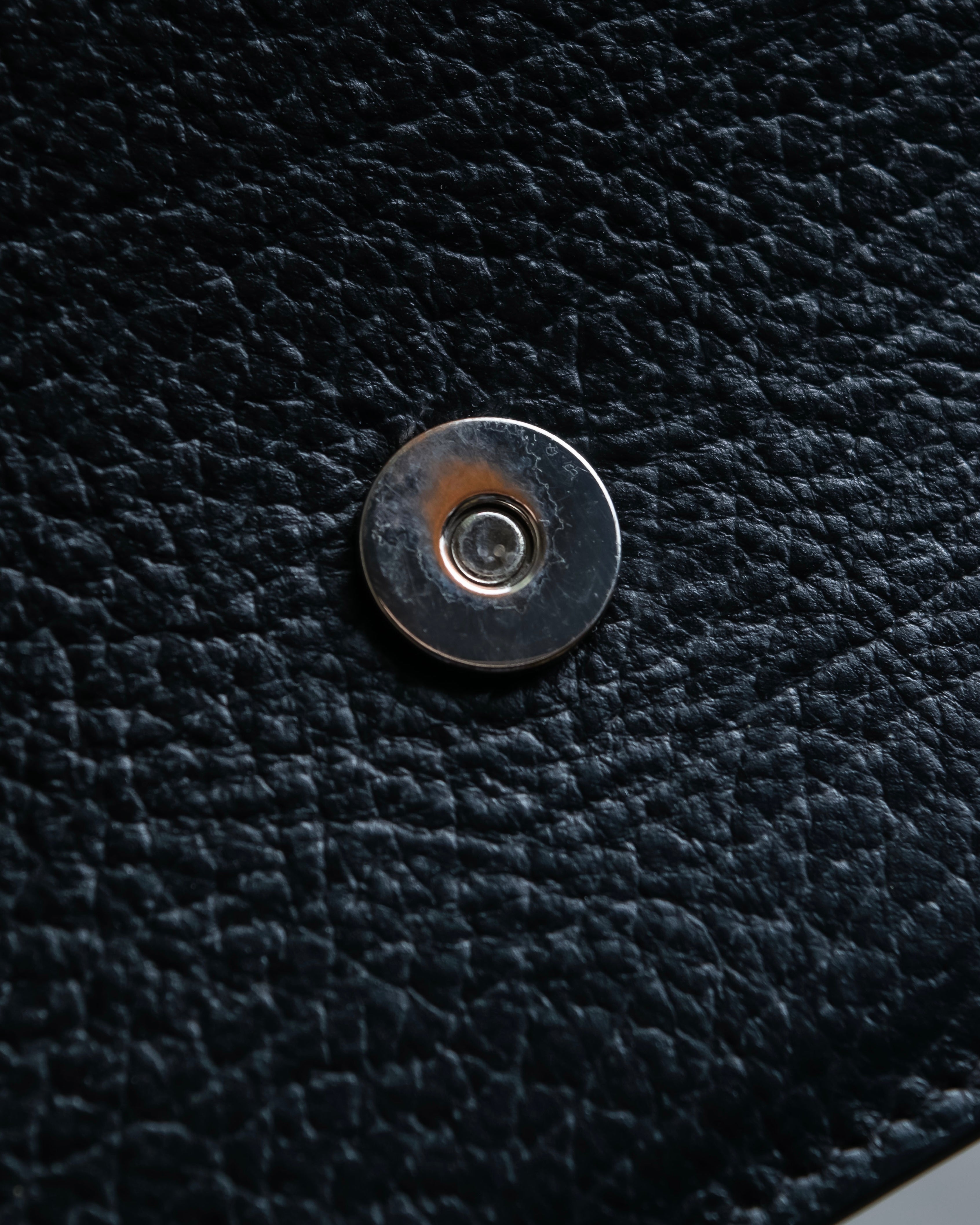 "MAISON MARGIELA" Calf leather chain shoulder wallet bag