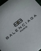 "BALENCIAGA" 2000’s bb logo tonneau bracelet watch