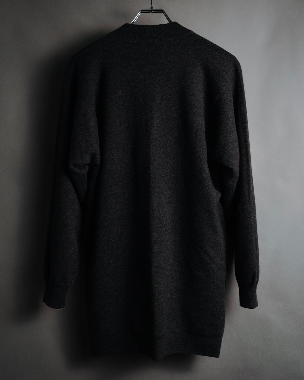 –SPECIAL– "HERMES" 90’s-00’s Double-faced reversible linen cotton cardigan