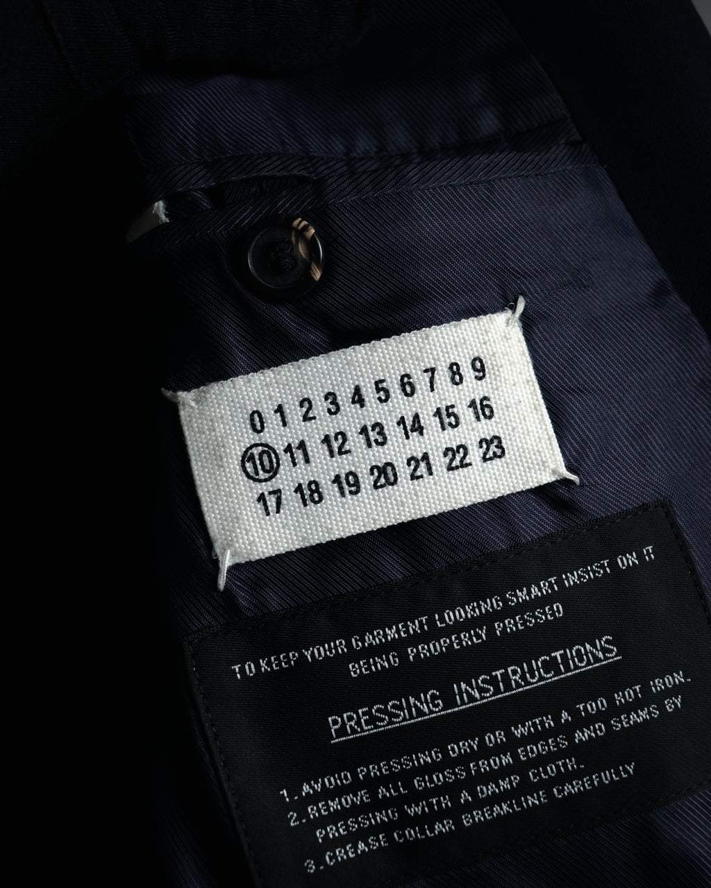 “Maison Martin Margiela” 90’s-00’s reconstructed classic tailored jacket