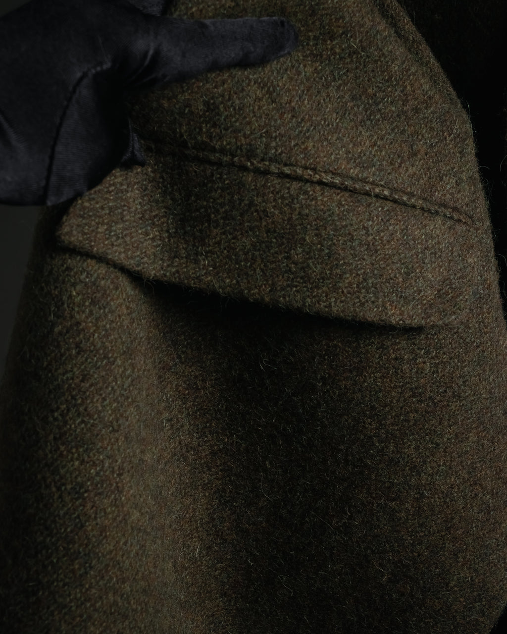 "Polo Ralph Lauren" Alpaca-blend long tailored jacket