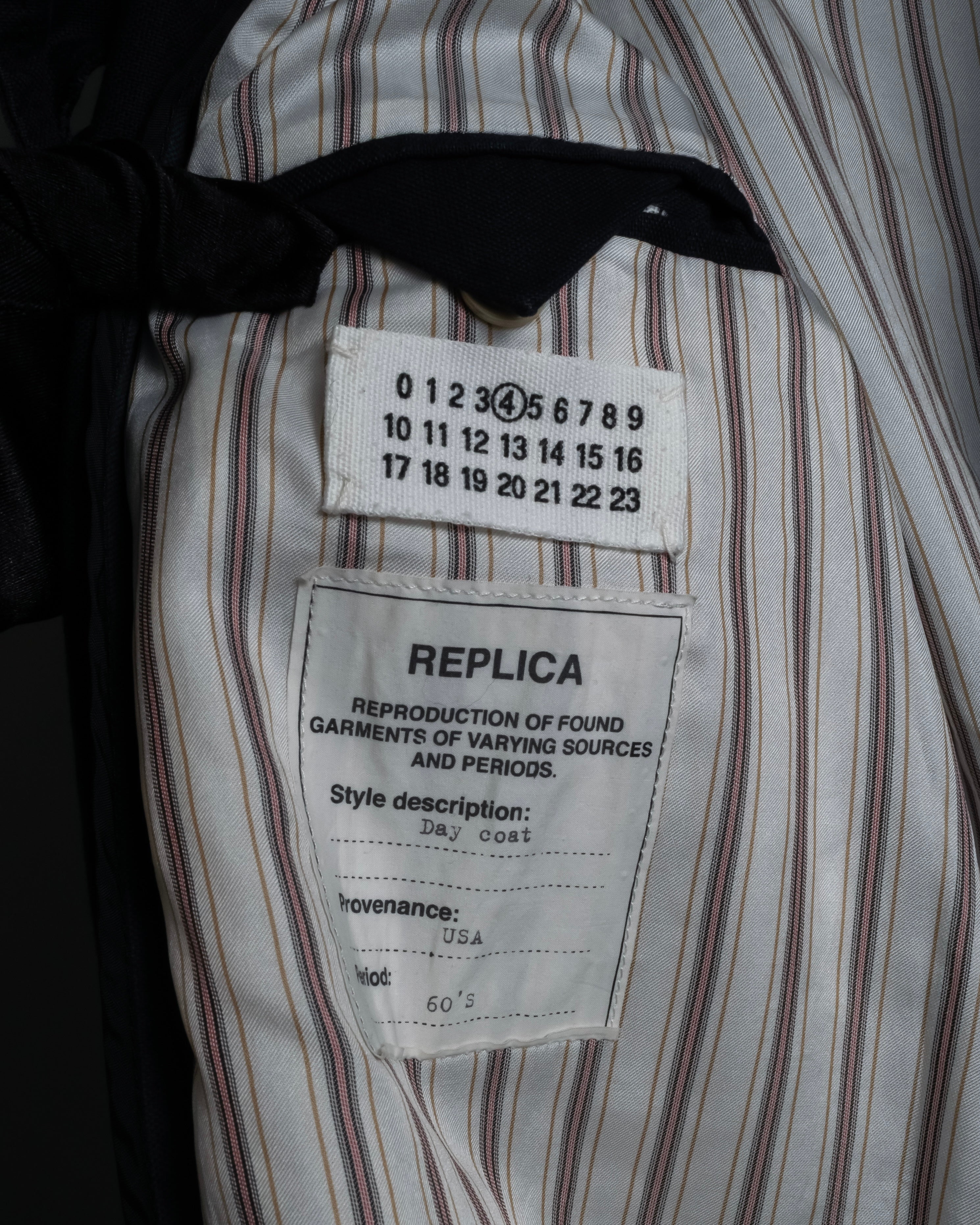 “Maison Martin Margiela” 00’s replica 60’s USA day coat