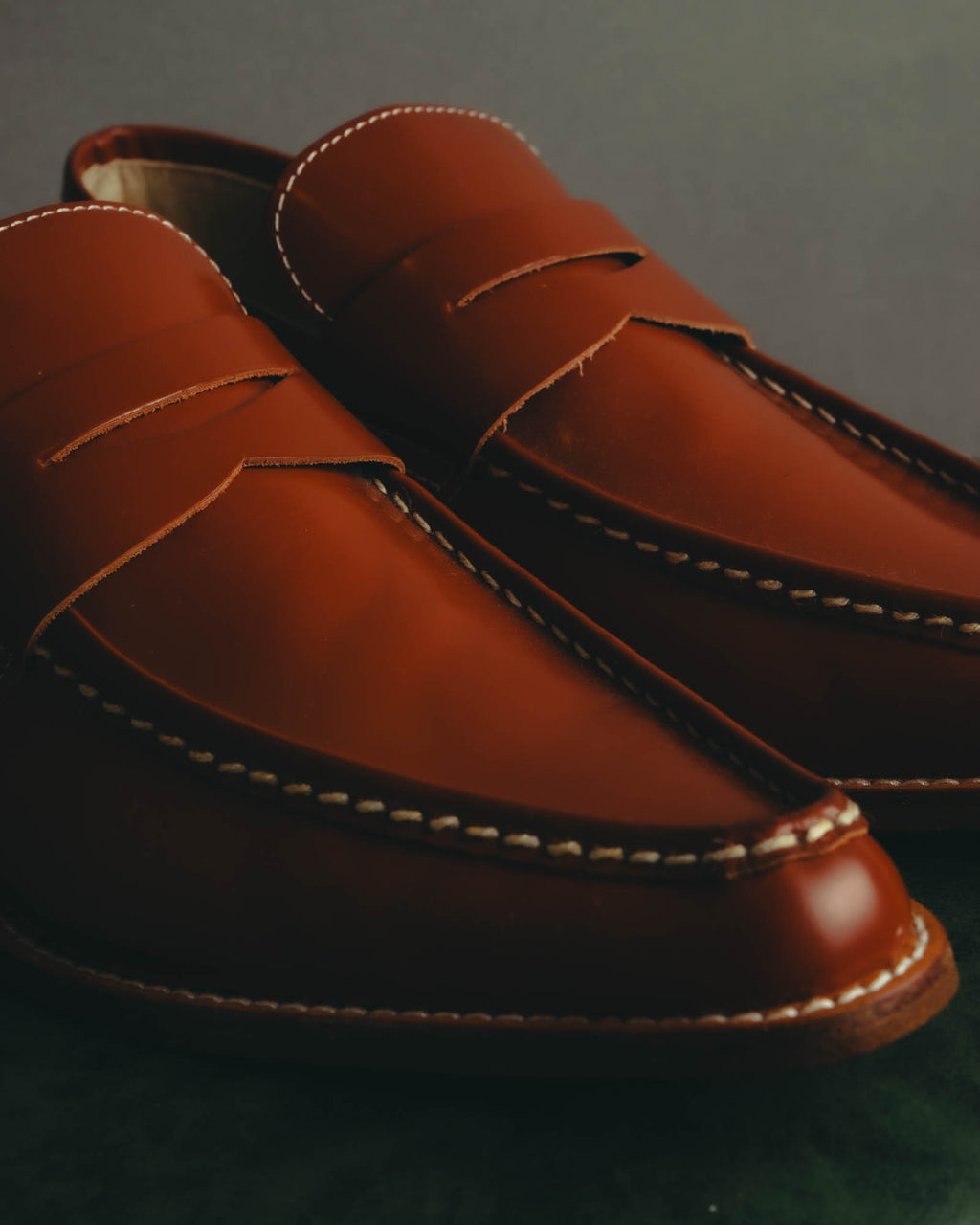 “tricot COMME des GARCONS”
00’s-10’s leather penny loafer
