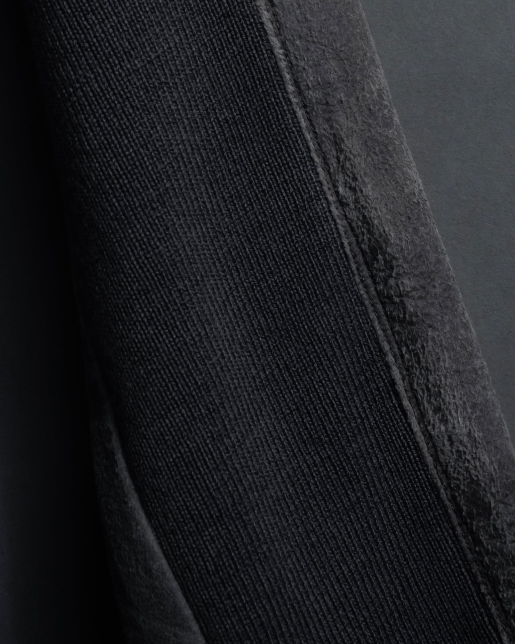 -SPECIAL- "Rick Owens" 13AW Ribbed leather zip-up jacket