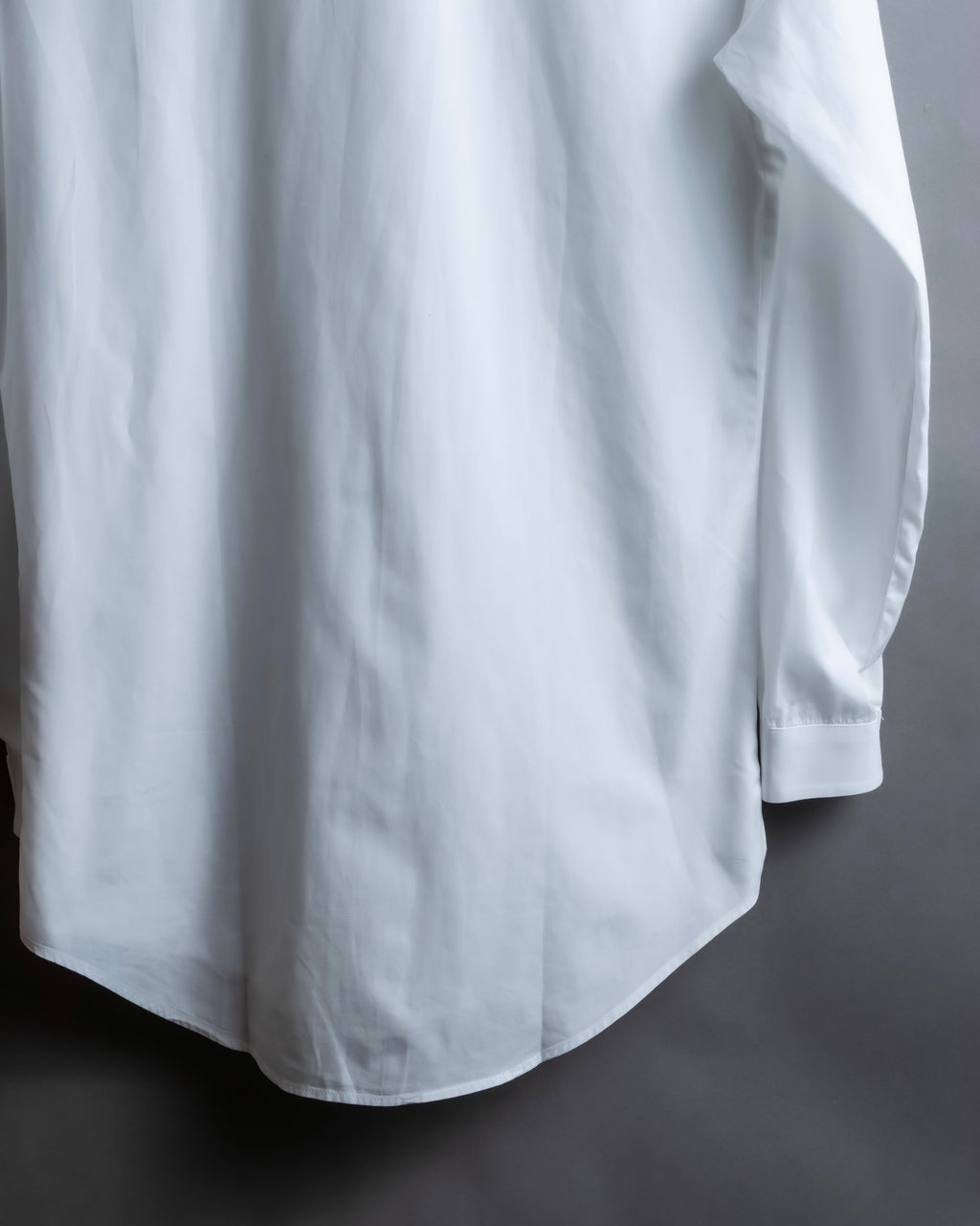 "Dior" Fly front design bee embroidery cotton shirt