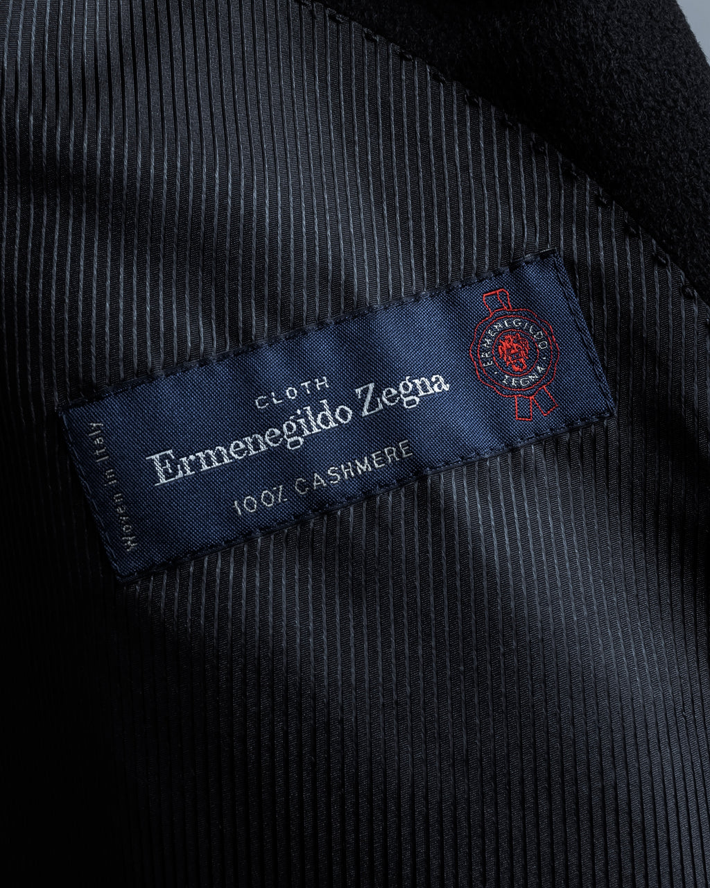 "Ermenegildo Zegna" Drapey finish 100% cashmere cloth chester coat