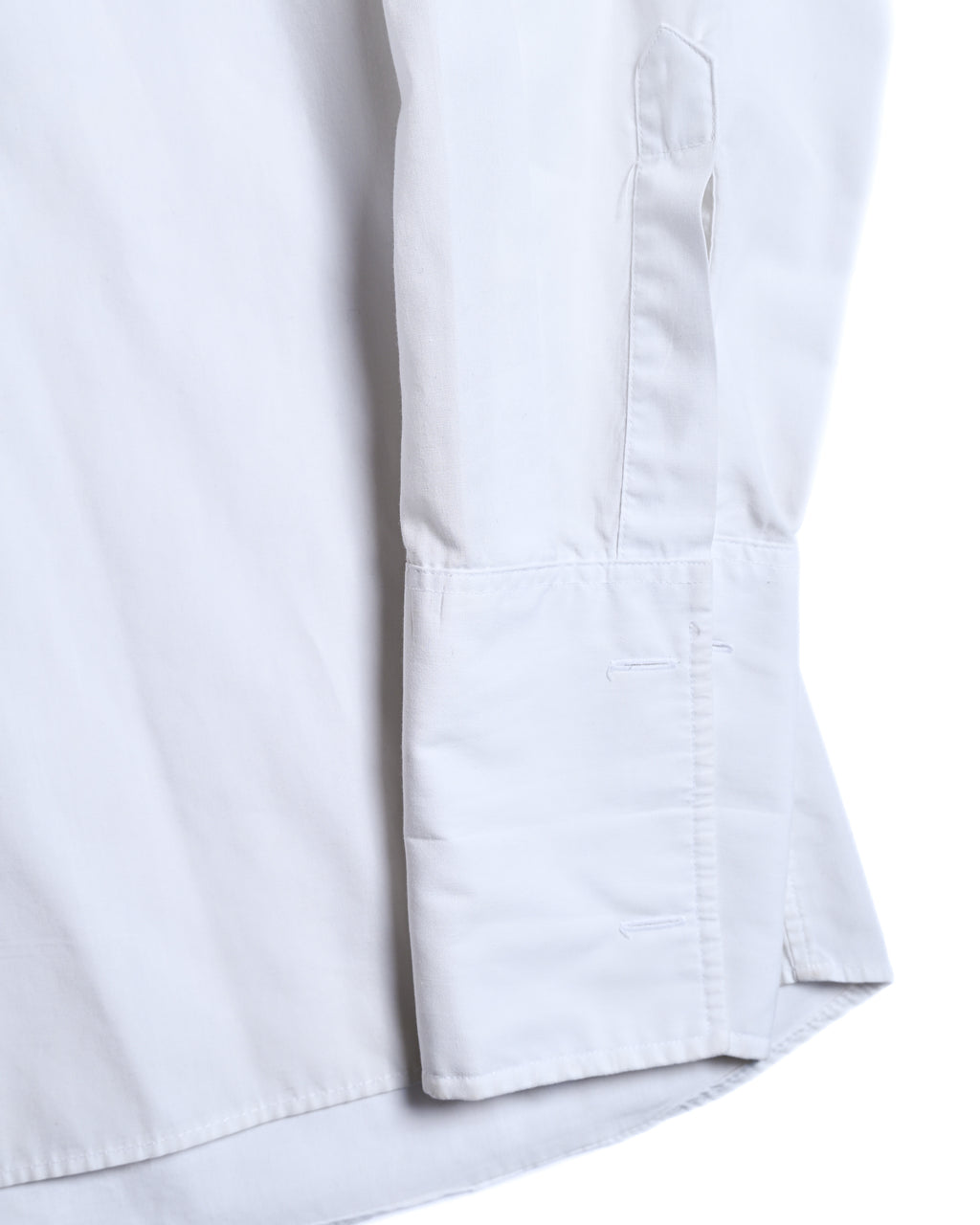 Christian Dior/ Relax Fit French Cuff Dress Shirt White