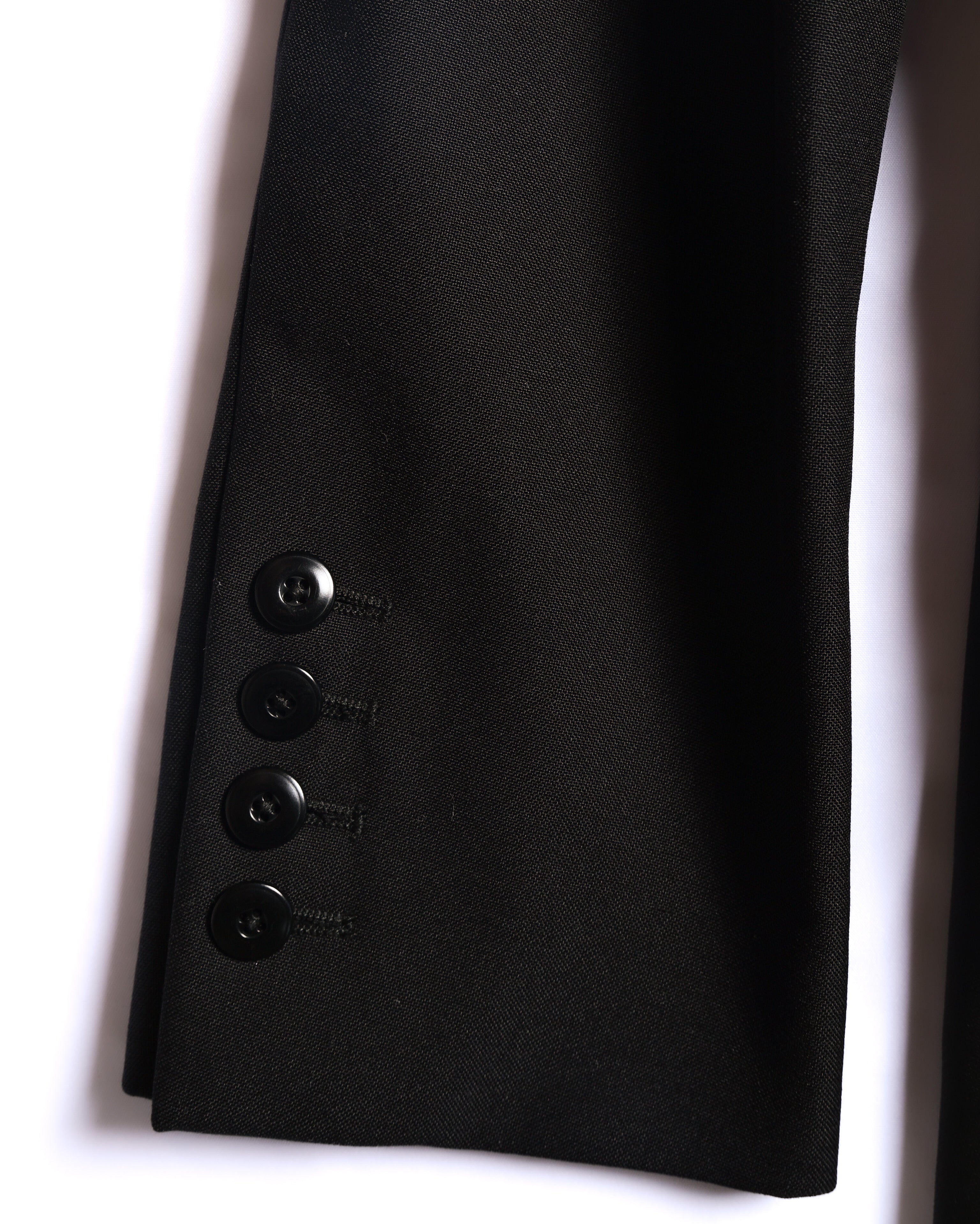BALENCIAGA/ Chin Strap Detailed 2B Single Breasted Tailored Jacket