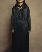 -SPECIAL- “Christian Dior” 90’s Silk pleated ruffle dress