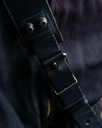 “BALENCIAGA” The Day leather shoulder bag