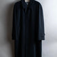 "BURBERRYS" Fly front cashmere blend soutien collar coat