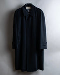 "BURBERRYS" Fly front cashmere blend soutien collar coat