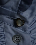 “GUCCI” 2015-2016 Ruffled collar cotton shirt