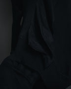 "Christian Dior BOUTIQUE" 2007’s draped viscose mesh-panel pullover