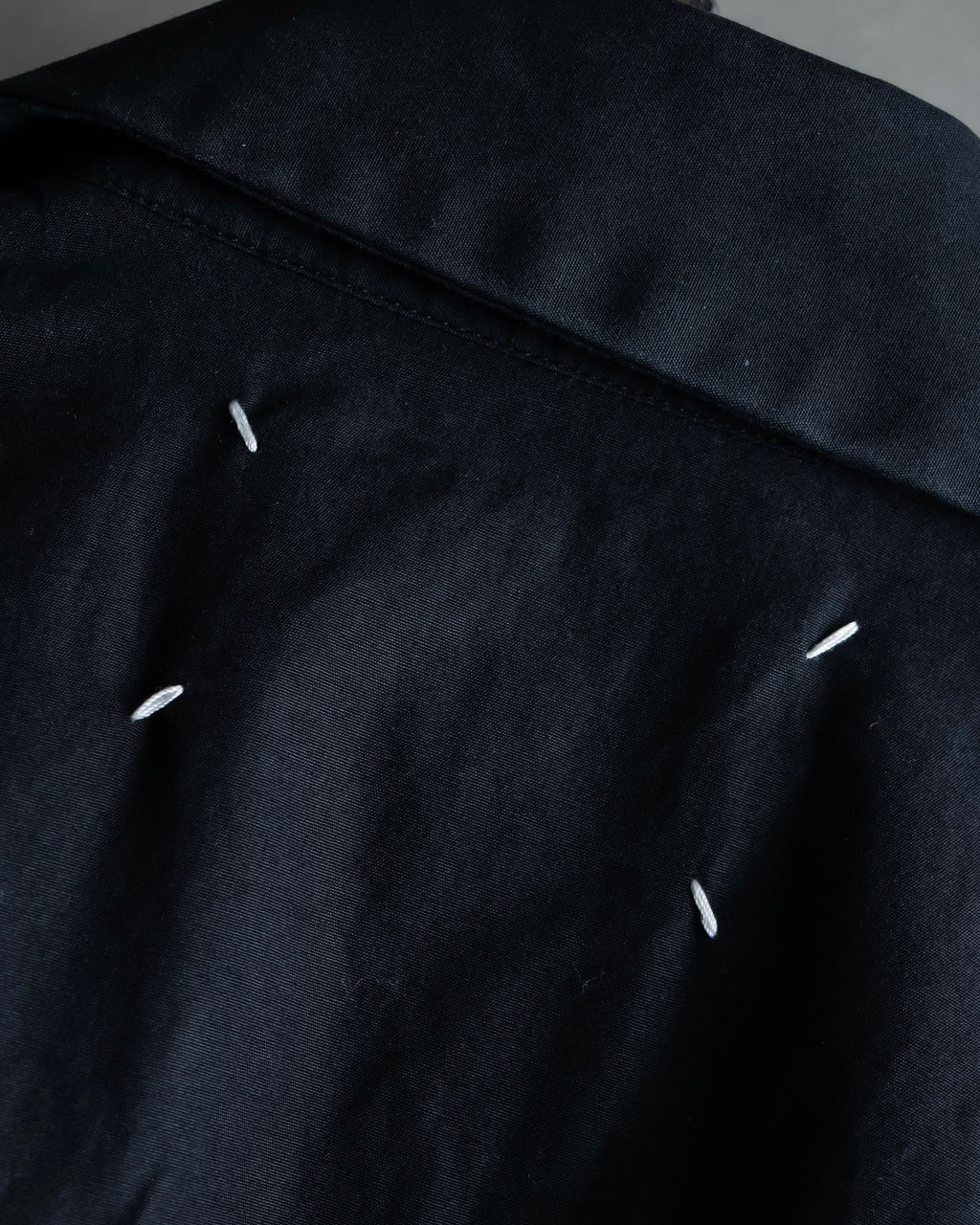 "MAISON MARGIELA" 13SS Panel design sleeveless black shirt