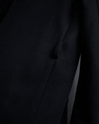 "VIKTOR&ROLF" Sculptural lapel melton coat