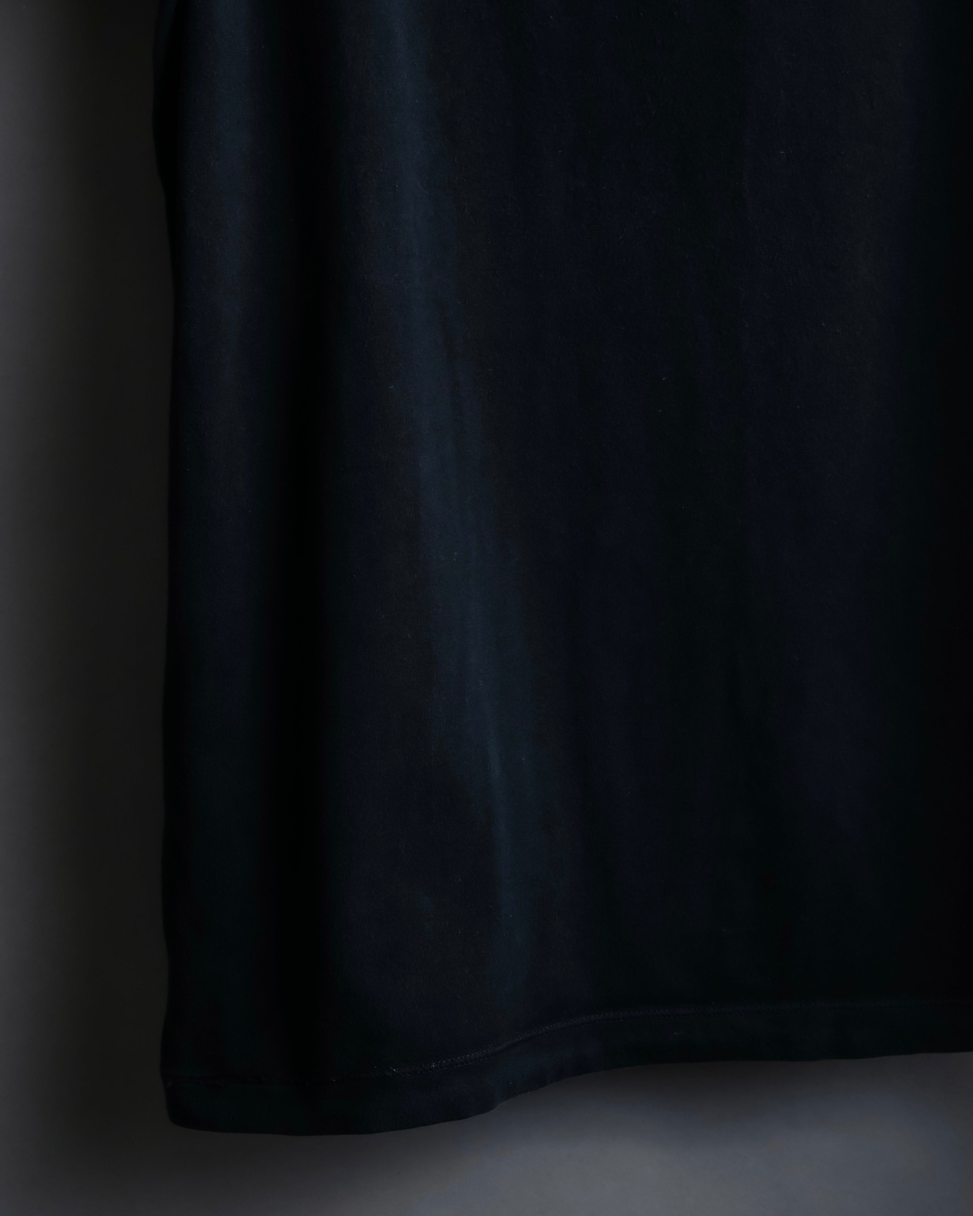 "DOLCE & GABBANA" Black and grey bicolor short sleeve T-shirt