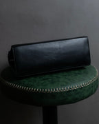 "Salvatore Ferragamo" Gancini motif leather hand bag